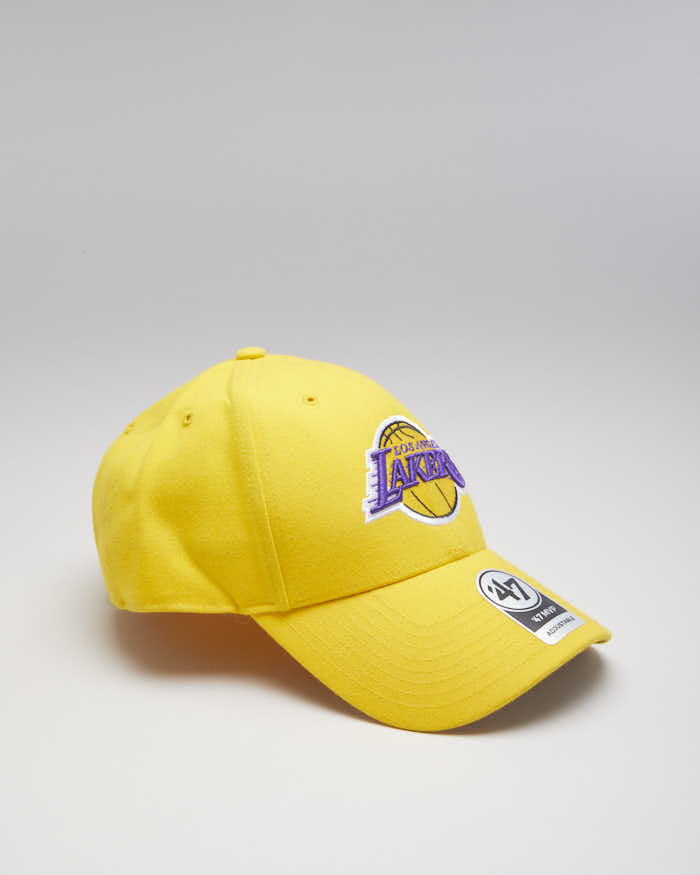 47 NBA Lakers Yellow Cap Adjustable Rokit