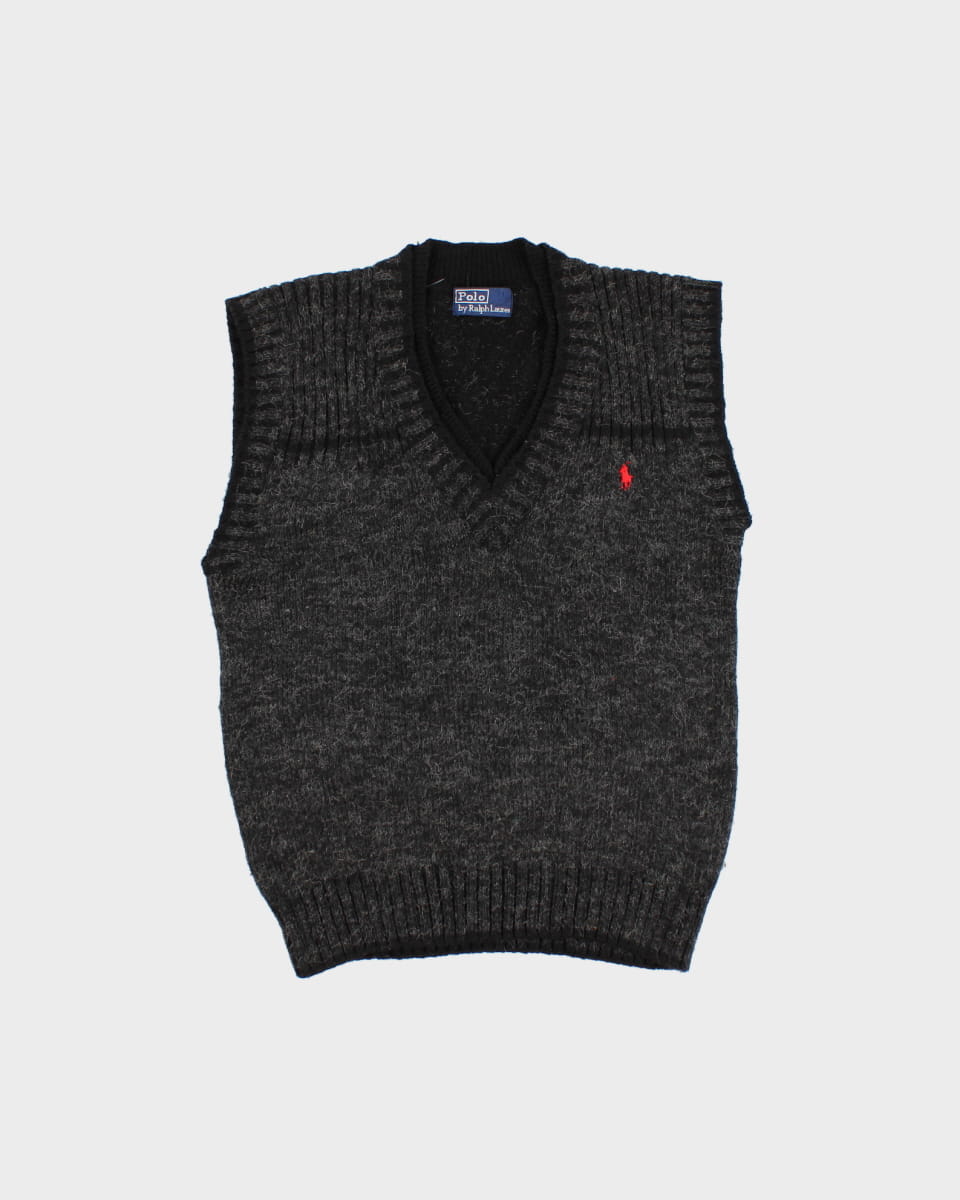 90's Ralph Lauren Knit Vest - M – Rokit