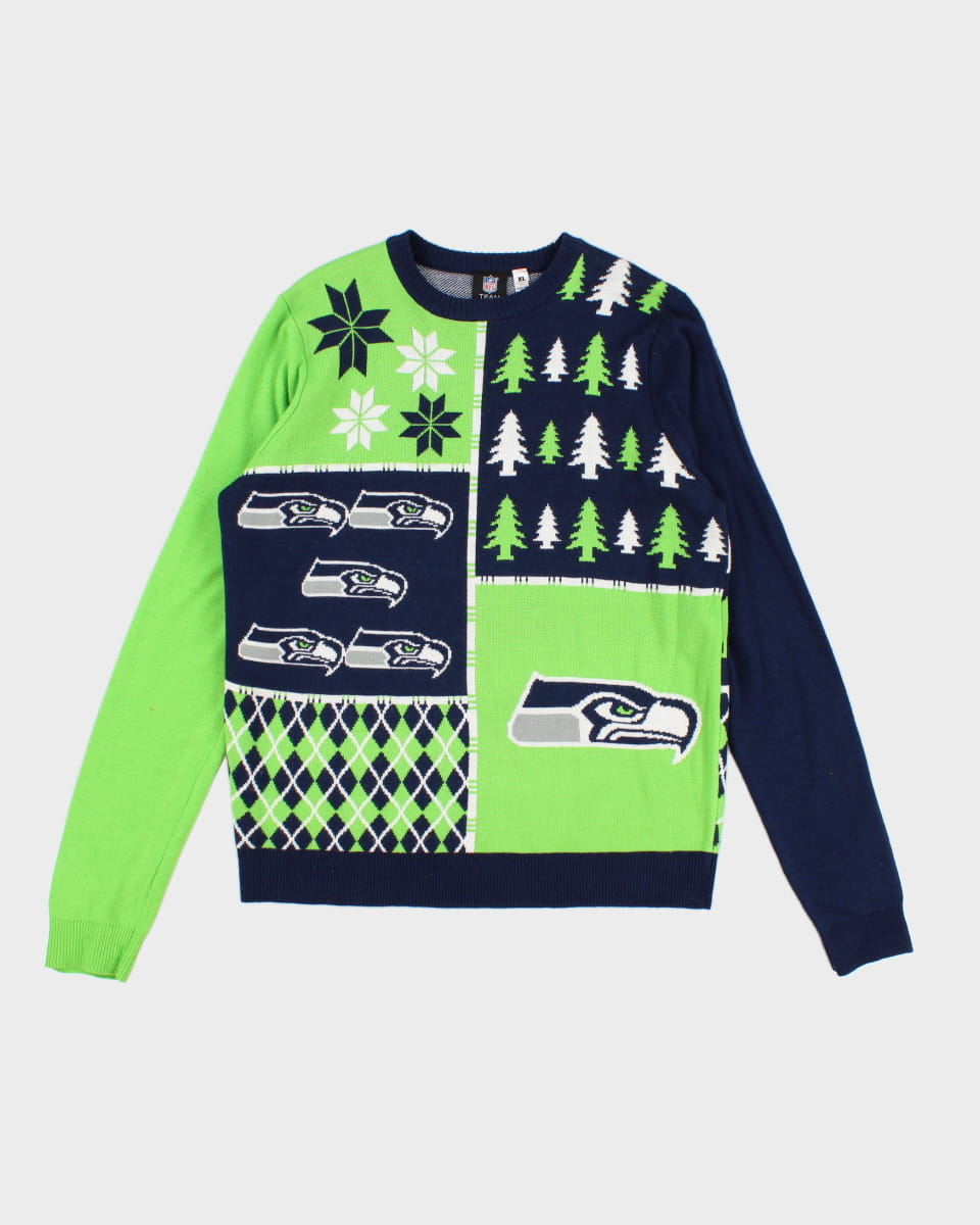 Seahawks 2025 christmas jumper