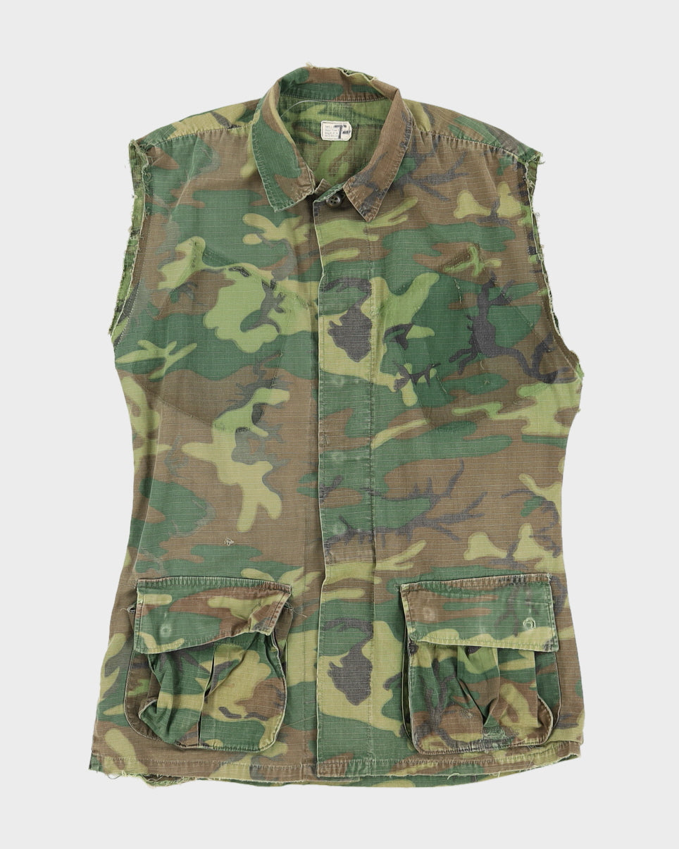 Sleeveless on sale camo vest