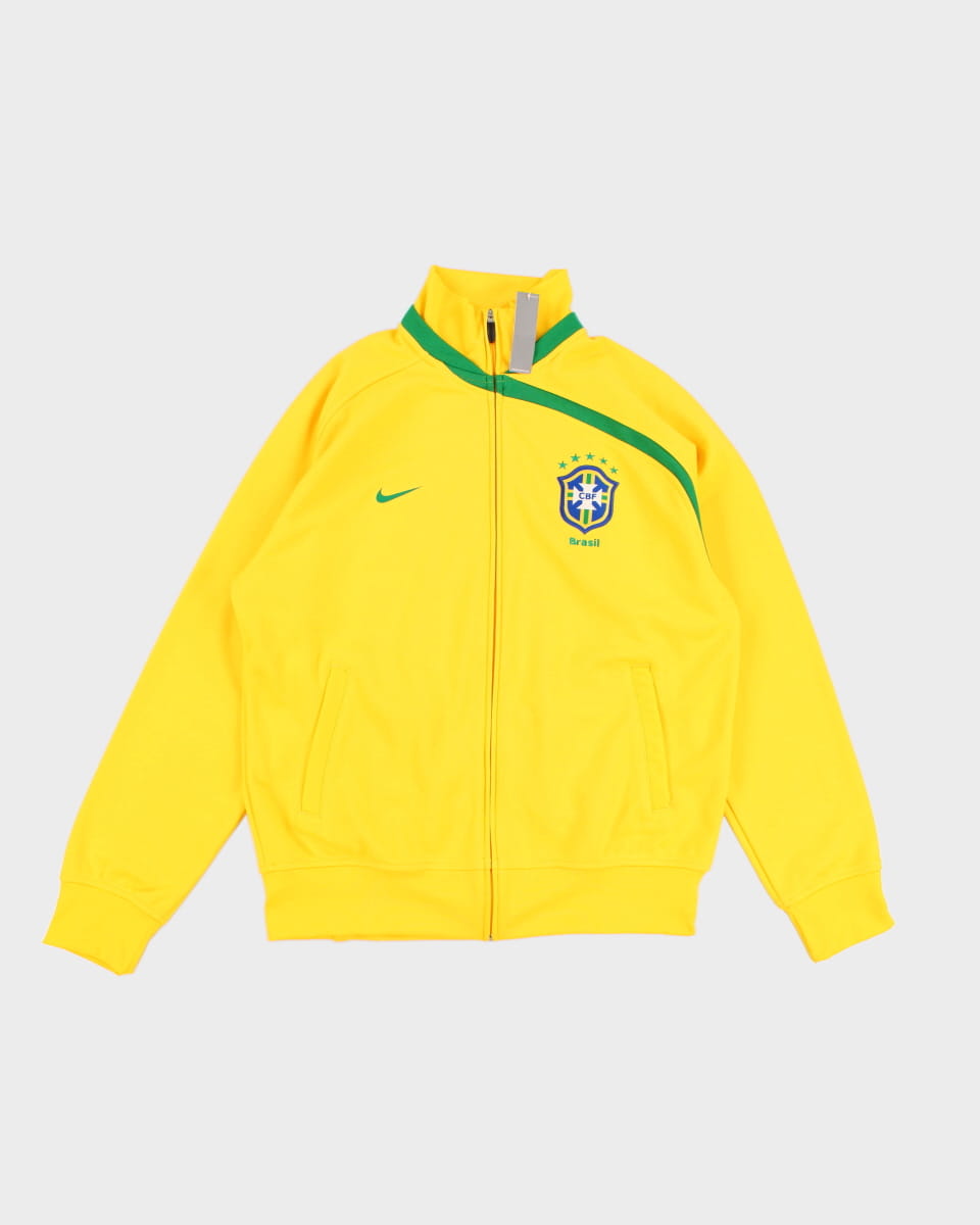 Nike x Brasil Football Yellow Tracket -takki - XL – Rokit