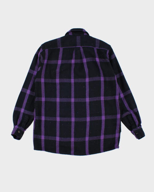 Vintage Heavyweight Flannel Shirt - M