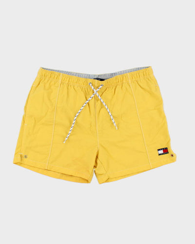 Tommy Hilfiger Yellow Swim Shorts - M