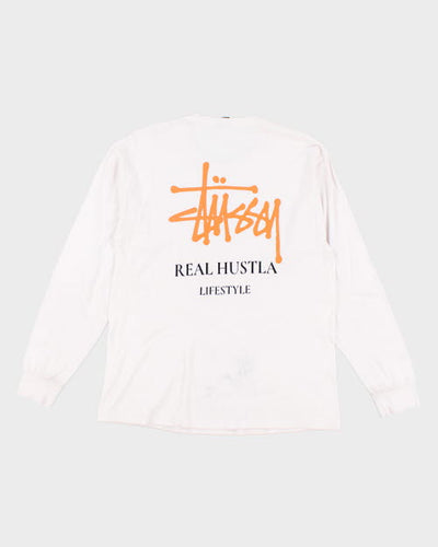 Stussy Real Hustla Long-sleeved T-Shirt - L