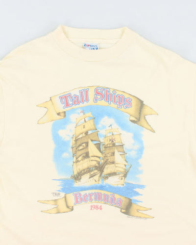 Vintage 1984 Tall Ships Long-sleeve T-Shirt - XL