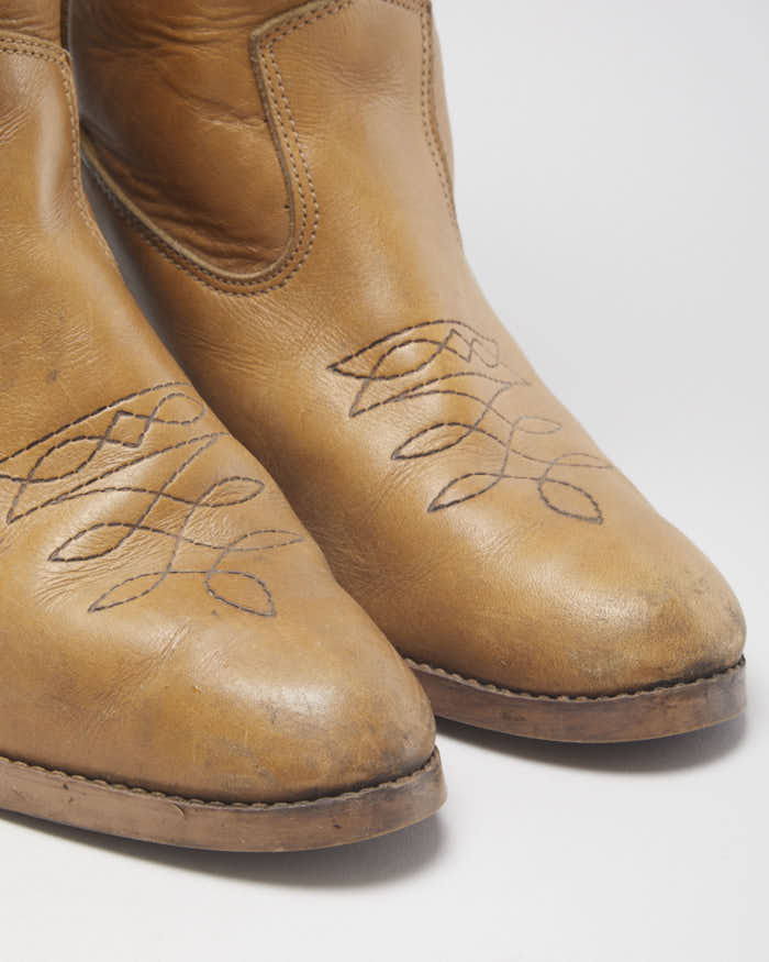 Vintage Cowboy Boots - UK4