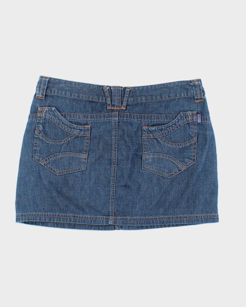 Y2k 00s Baleno Denim Skirt - L