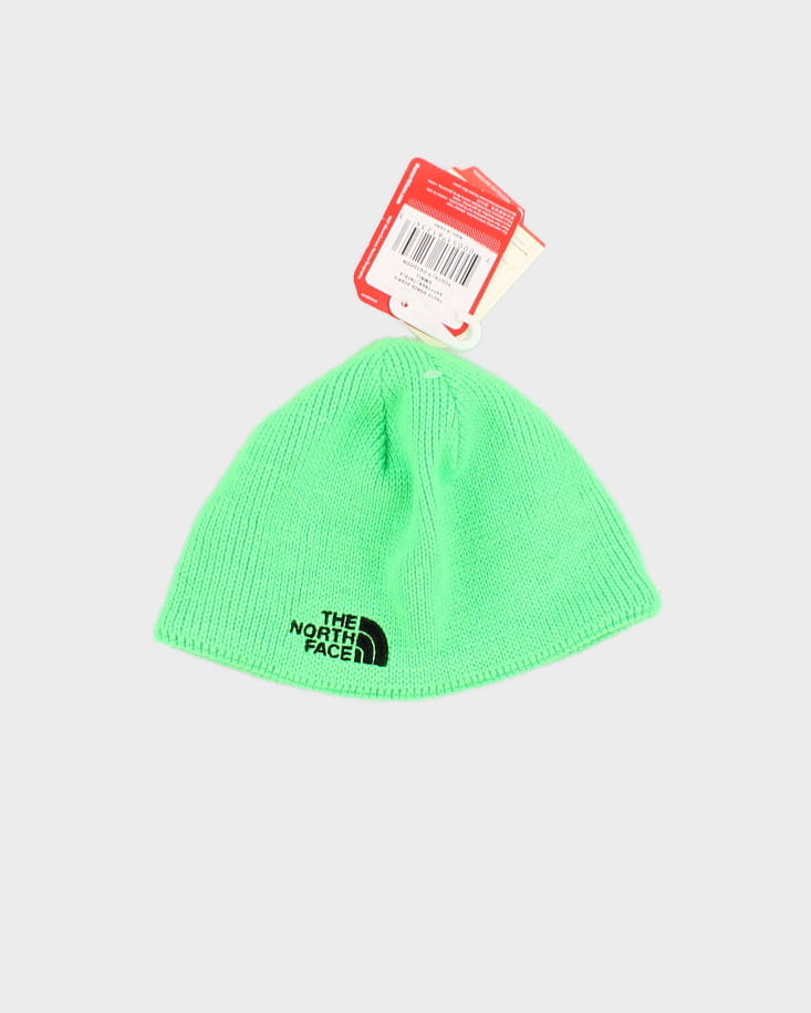 Youth Neon Green The North Face Beanie – Rokit