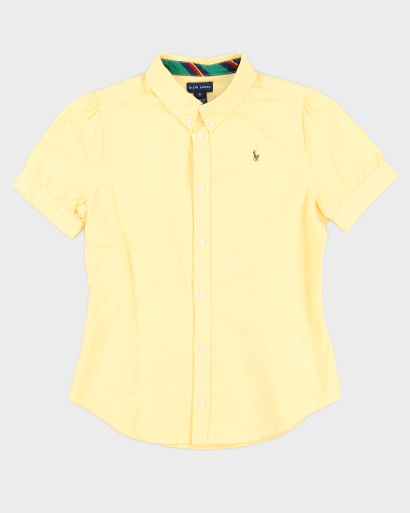 Polo Ralph Lauren jaune vintage pour enfant - Rokit