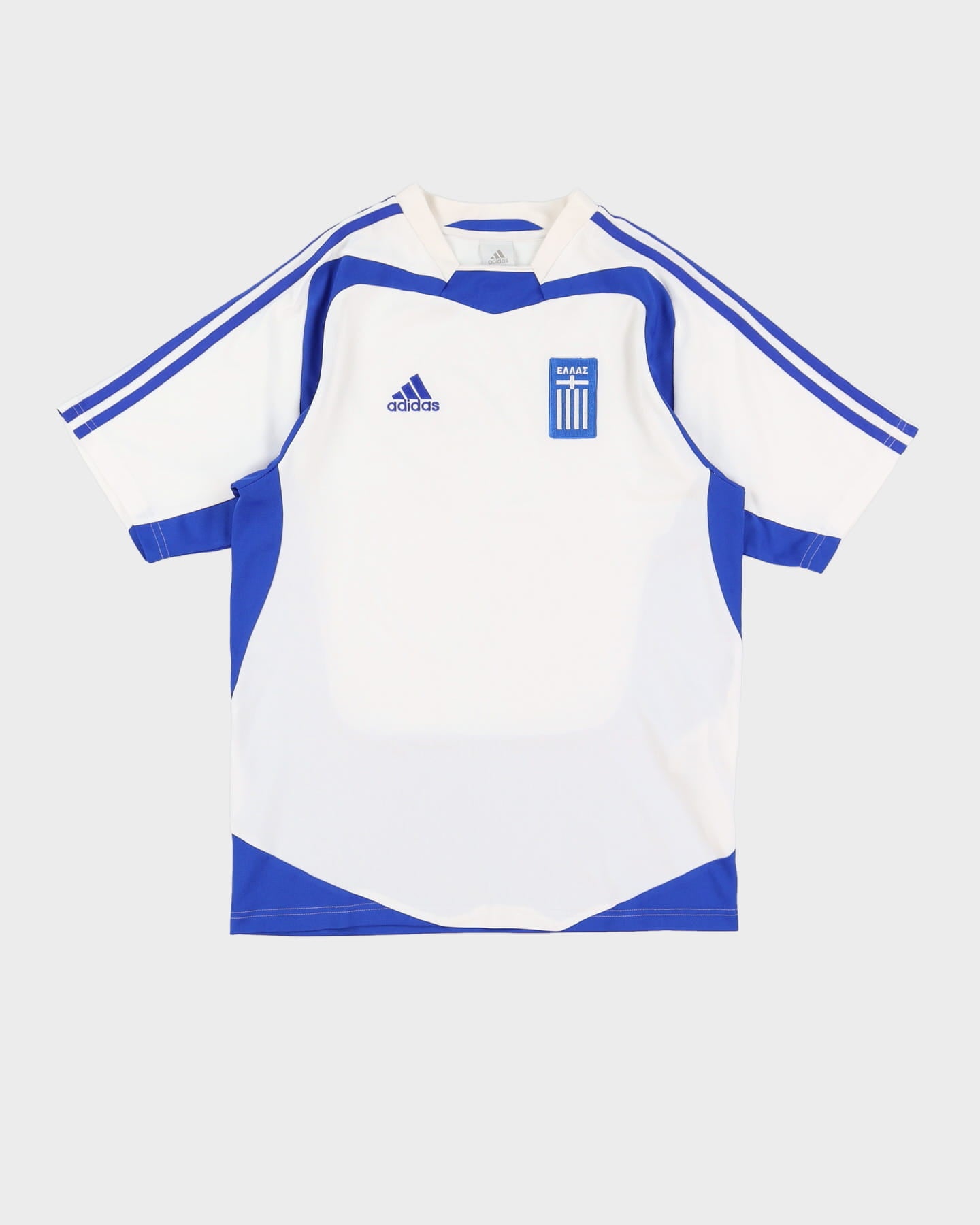 2004 Greece Euro Champions White Away Adidas Football Shirt / Jersey - –  Rokit