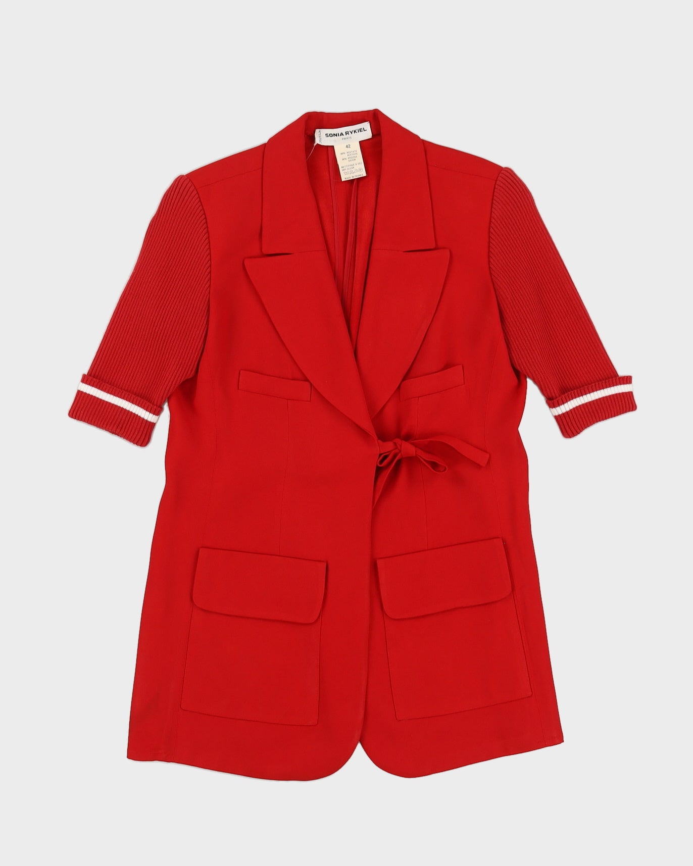 Sonia Rykiel Red Blazer Jacket - M – Rokit