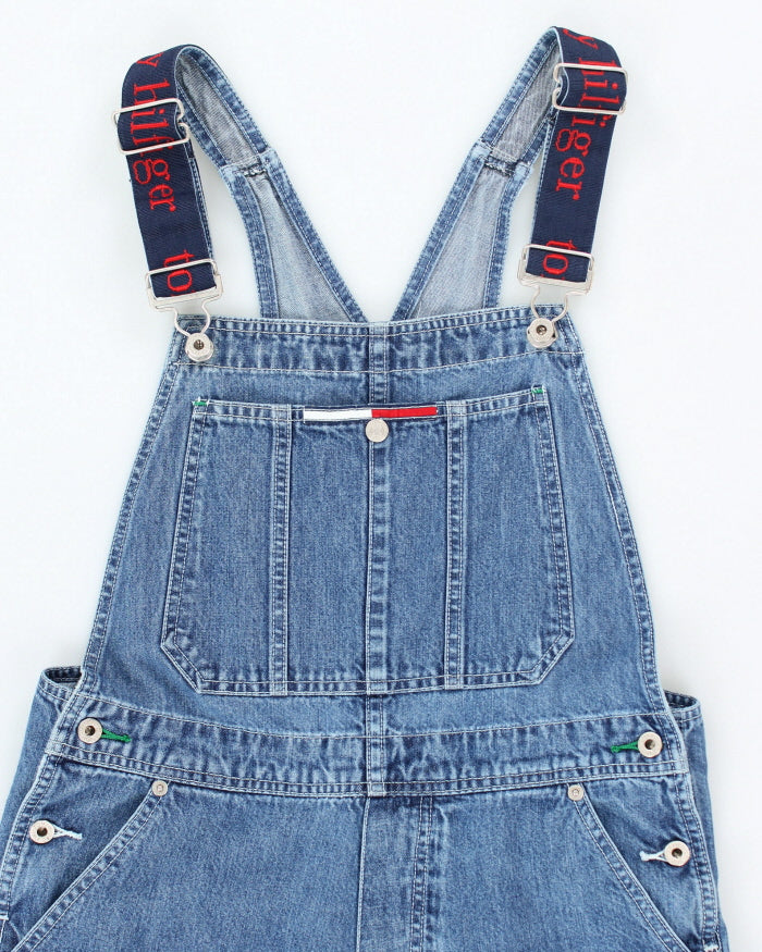 Vintage Y2K Tommy Hilfiger Medium Wash Dungarees - W32 L28