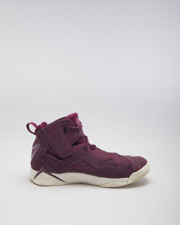 Jordan true flight maroon best sale