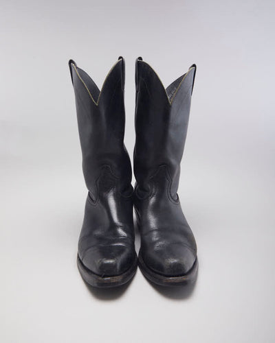 Vintage Boulet Cowboy Boots - UK 7.5