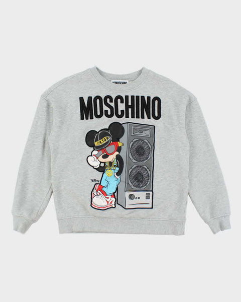 Moschino x H M Mickey Mouse Disney Sweatshirt S Rokit