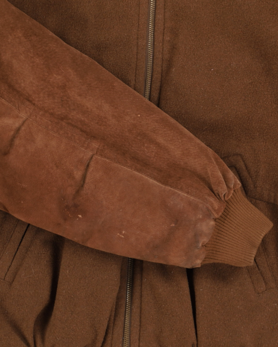 Vintage rodier brun ruskind jakke – Rokit