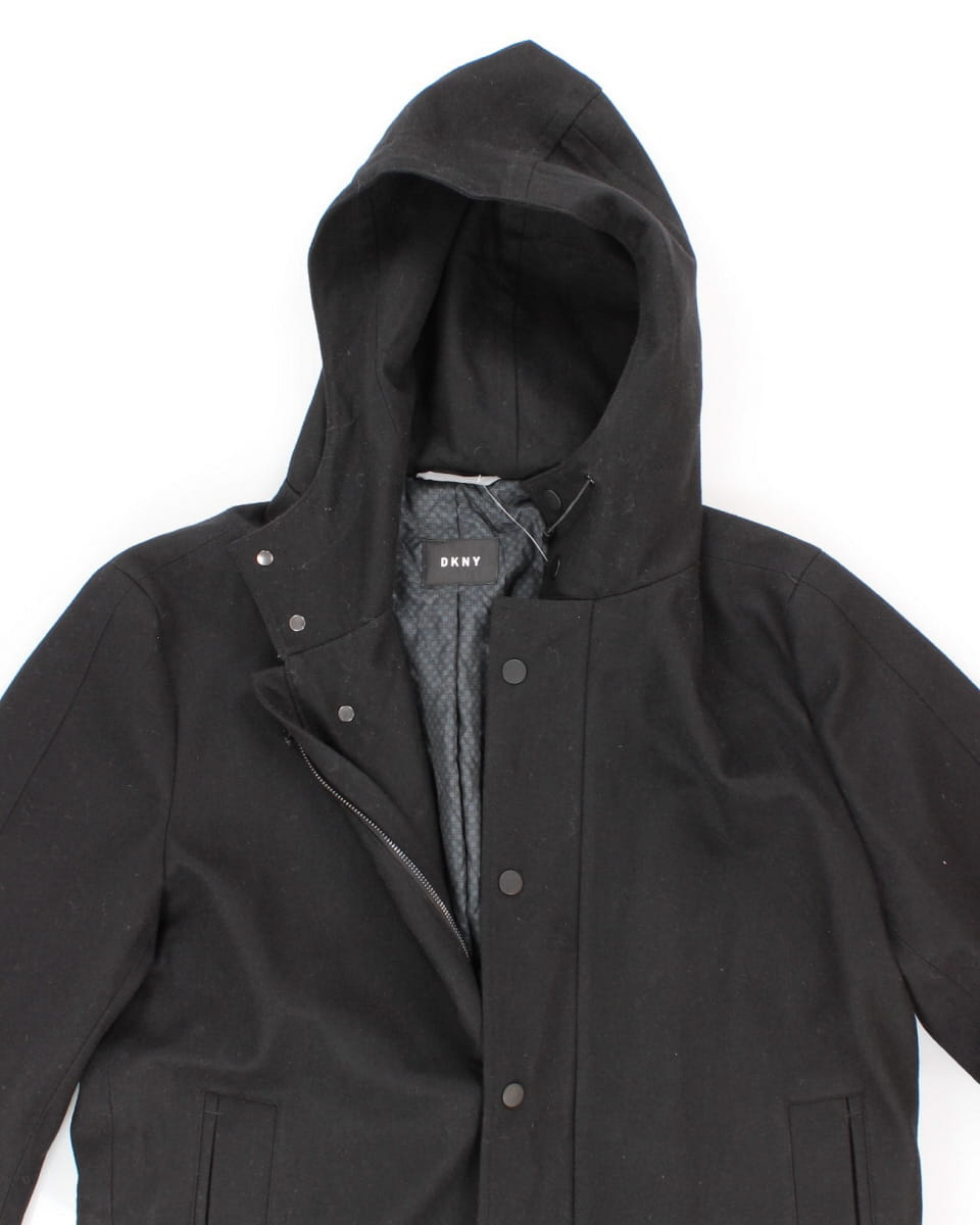 DKNY Hooded Jacket L Rokit