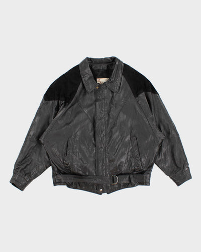 Vintage Le Village Du Cuir Leather Jacket - XL – Rokit
