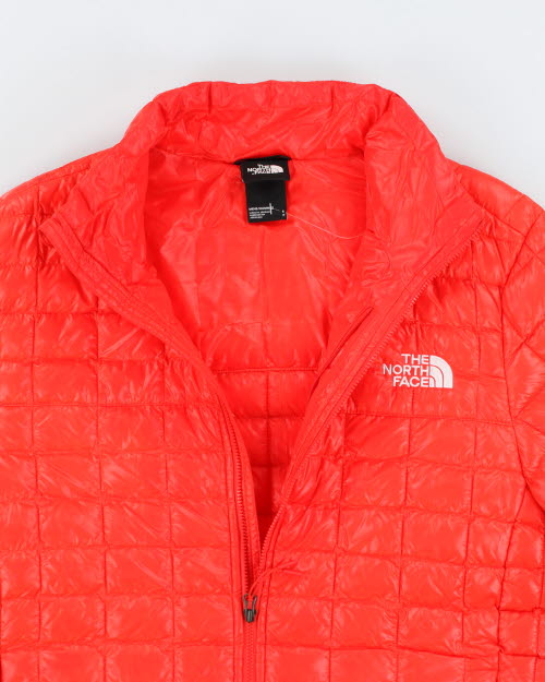 Vintage outlet Y2K 2000s The North Face 550 Orange Logo Puffer Jacket