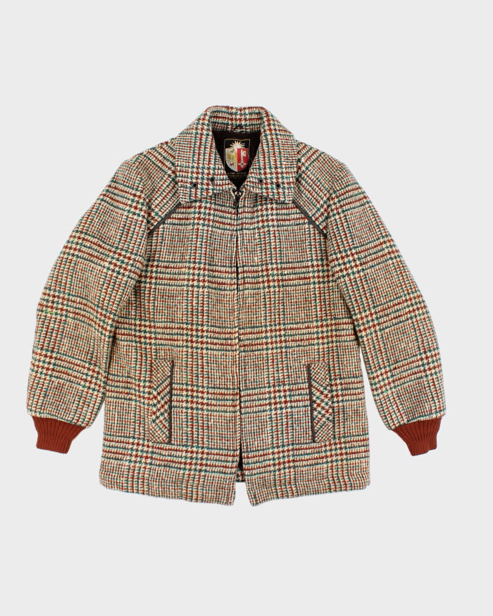 Vintage 80's BCI Heavyweight Lined Wool Short Coat - L