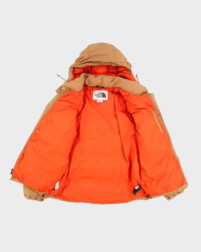 Vintage outlet Y2K 2000s The North Face 550 Orange Logo Puffer Jacket