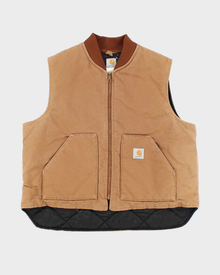 Vintage Carhartt Insulated Workwear Gilet - XL