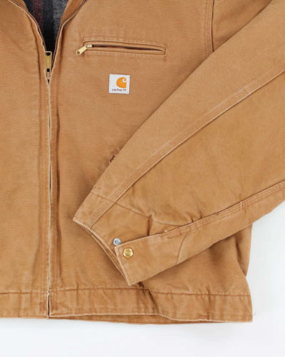 Vintage Carhartt J01 Brown Detroit Jacket - XL