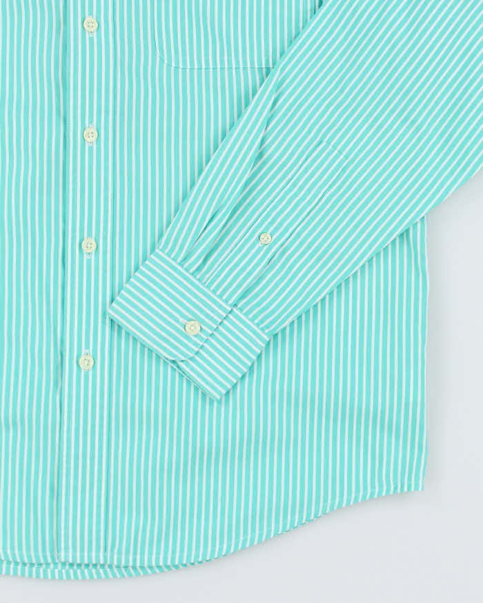 Chaps Blue Stripe Shirt - M