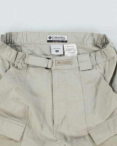 Columbia Belted Grey Cargo Shorts - M