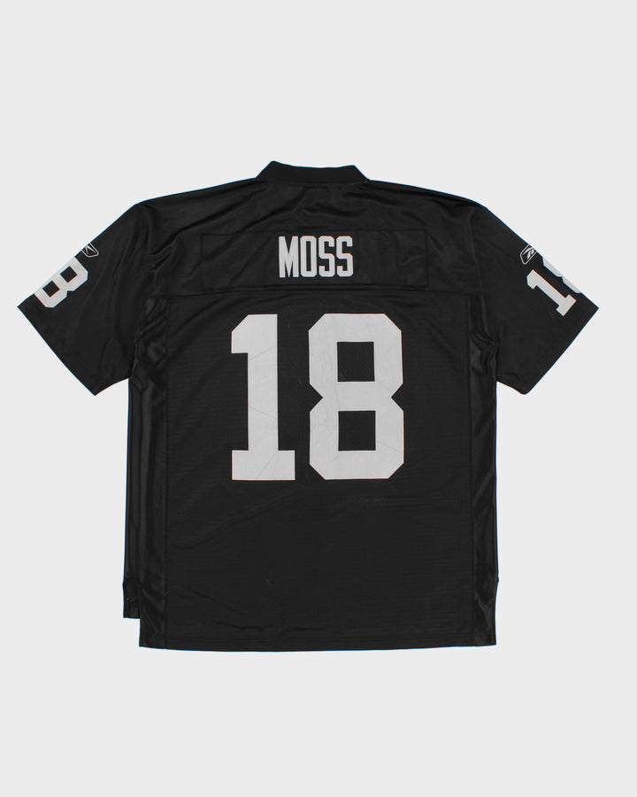 NFL x Oakland Raiders Randy Moss 18 American Football Jersey XL Rokit