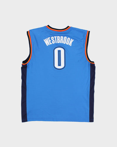 NBA x Oklahoma City Thunder Russell Westbrook #0 Basketball Jersey - XL