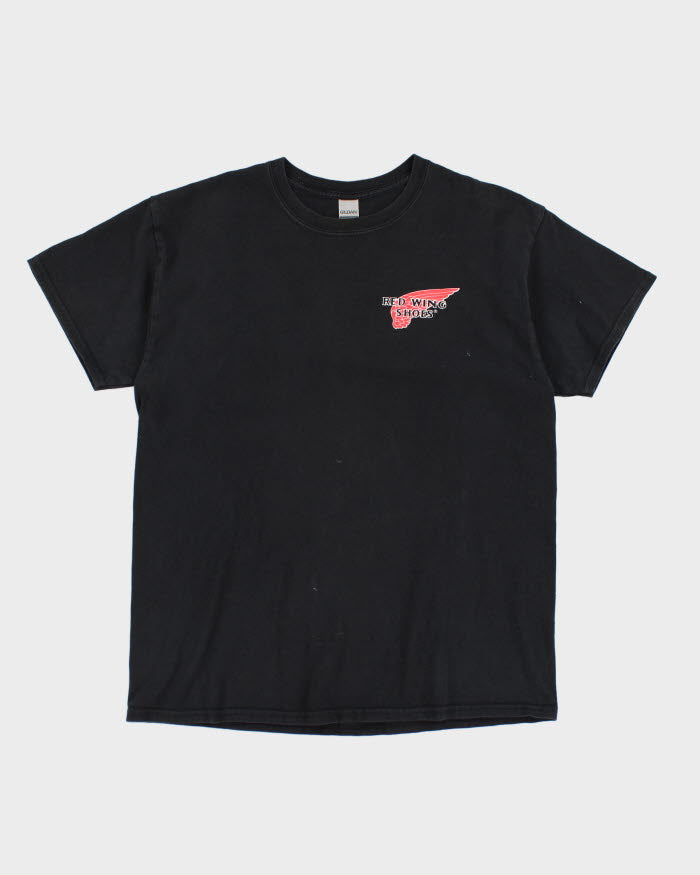 Red Wing Shoes Black T-Shirt - L