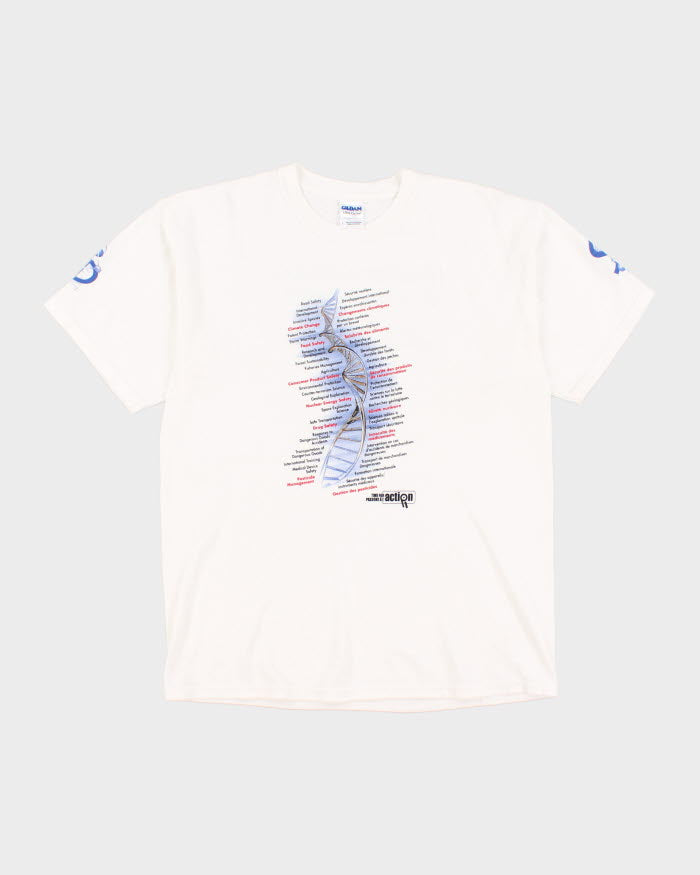 Vintage Y2K DNA T-Shirt - L