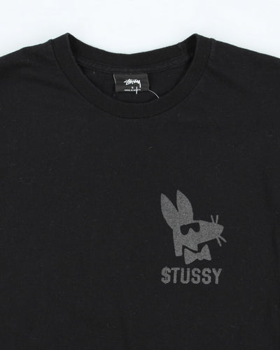 Stussy $tay Paid Black Long Sleeved T-Shirt - S