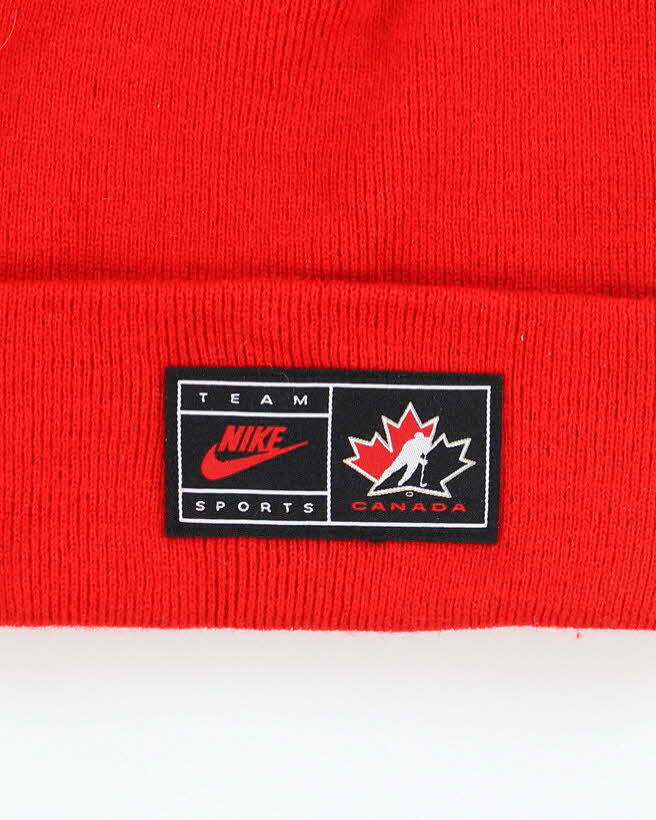 Nike Canada Red Beanie