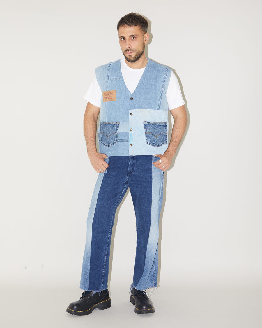 Rokit Originals Rework Levi Vest - M