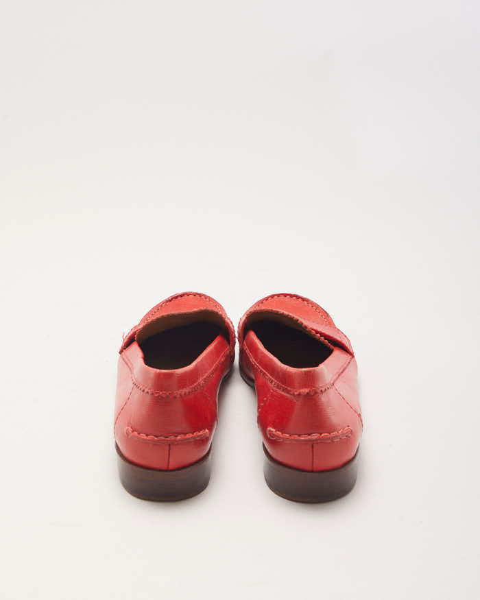 Tory Burch Red Loafers - UK5