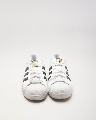 Adidas Superstar White Trainers - UK6.5