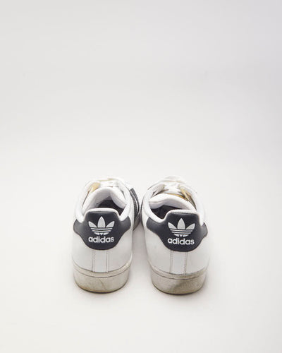 Adidas Superstar White Trainers - UK6.5