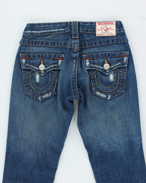 Y2k 00s True Religion Distressed Jeans - W26 L30