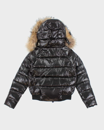 Vintage Women's Moncler Cropped Puffer Jacket  - S