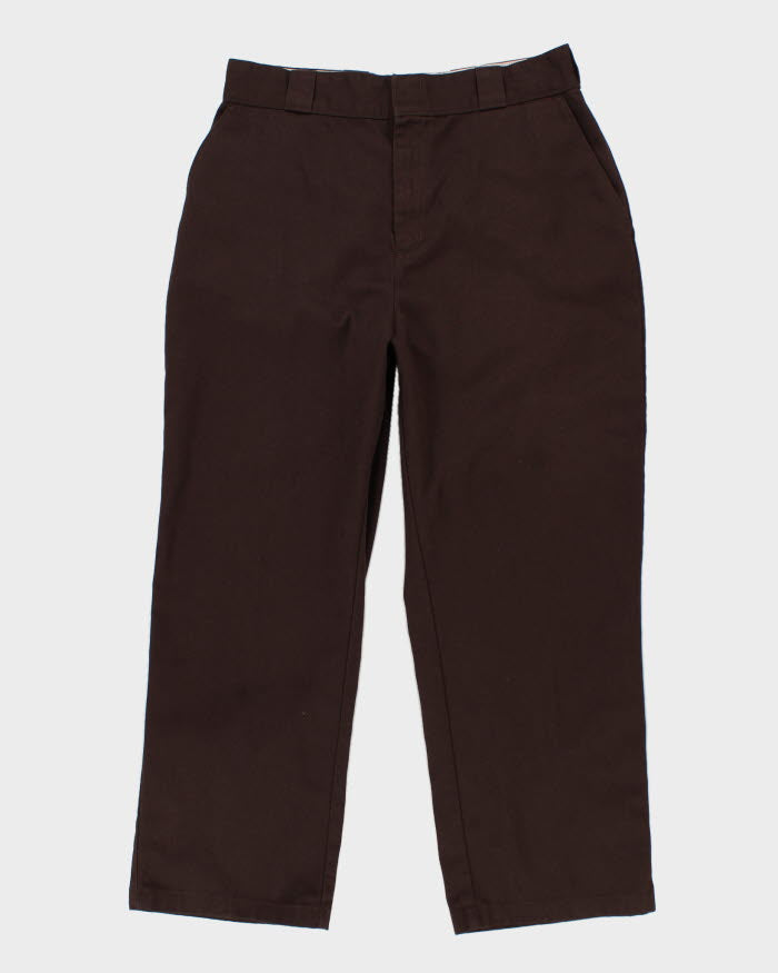 00s Dickies Women's Brown Trousers - W32 L27