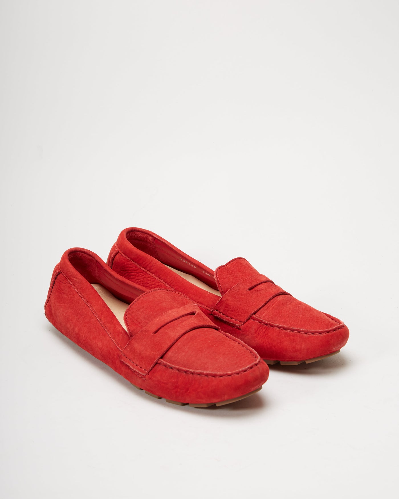 Cole Haan Red Suede Nike Air Sole Loafer Shoes - UK 9.5 – Rokit