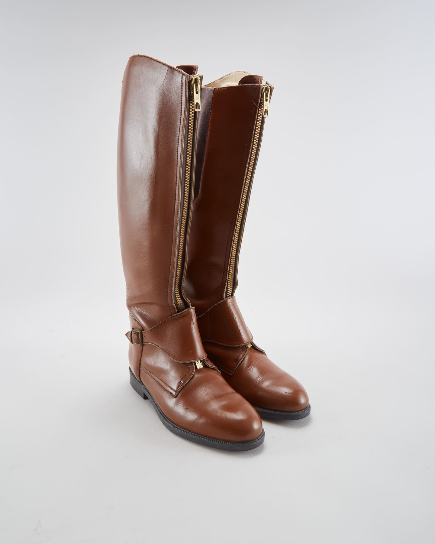 Vintage Brown Riding Boots - Mens UK 9 – Rokit