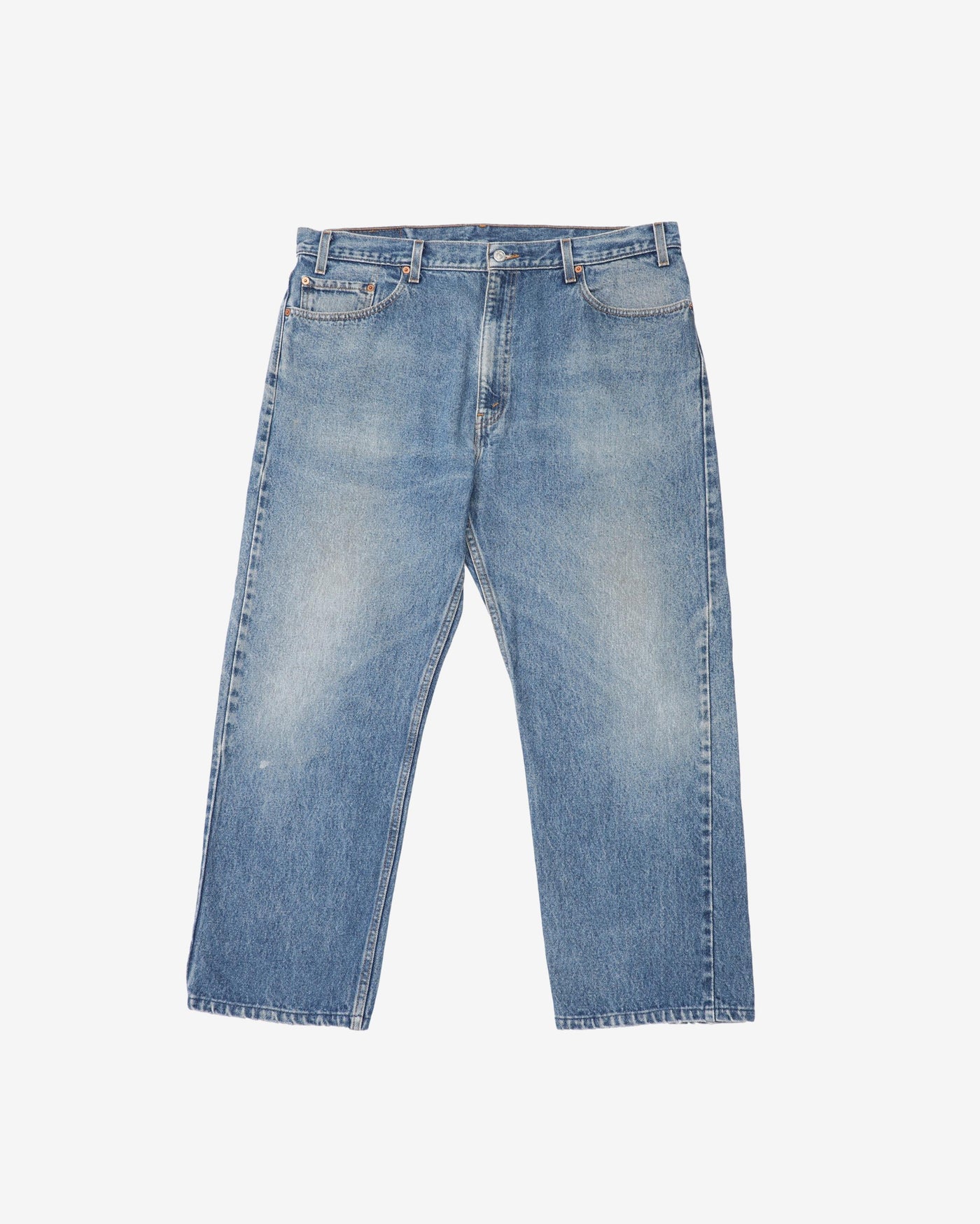 Vintage 80s Levi's Washed Blue Denim Jeans - W40 L27