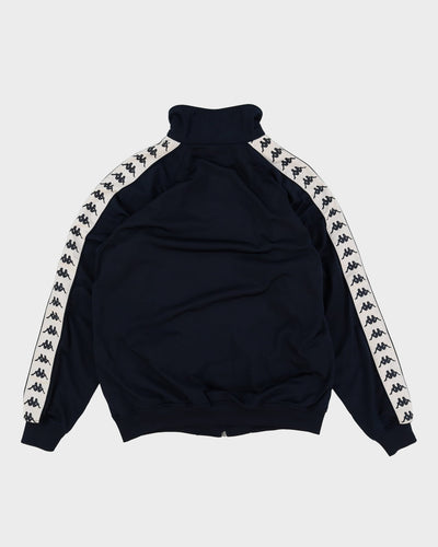 Kapp White / Navy Track Jacket - L