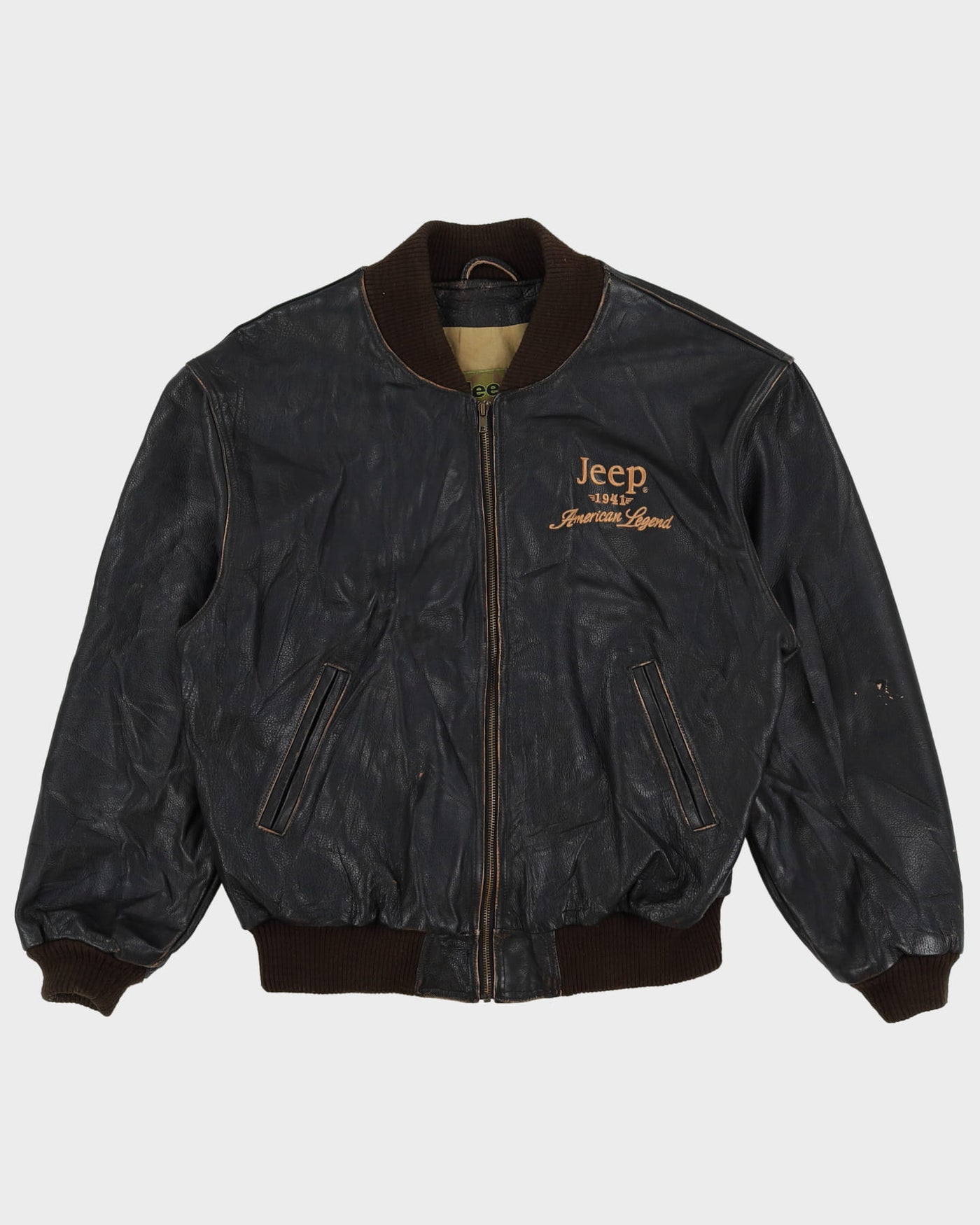 Jeep hotsell leather jacket