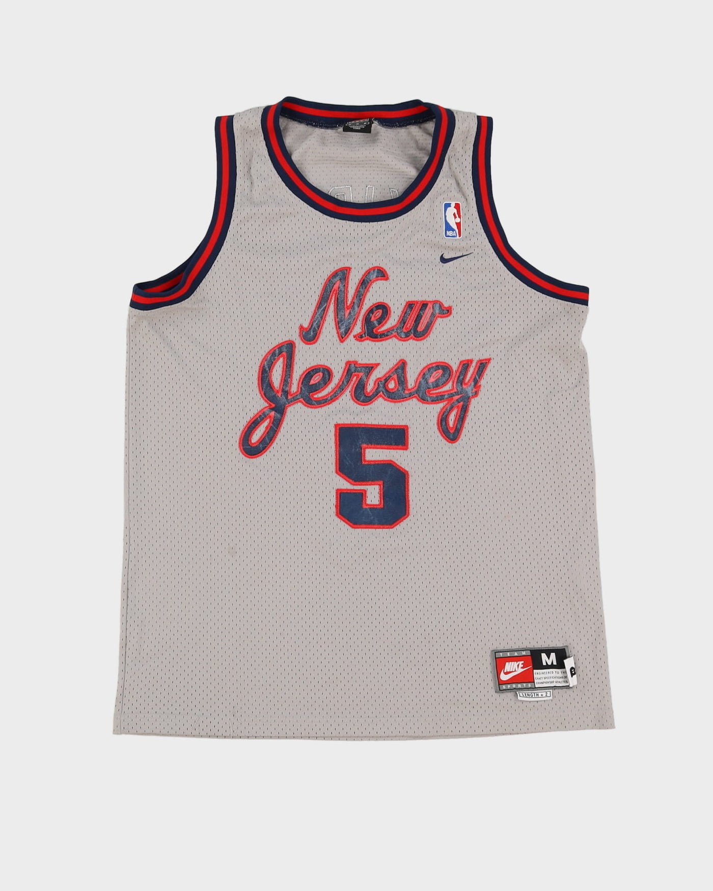 Nba New Jersey Nets Basketball Jersey #5 Kidd