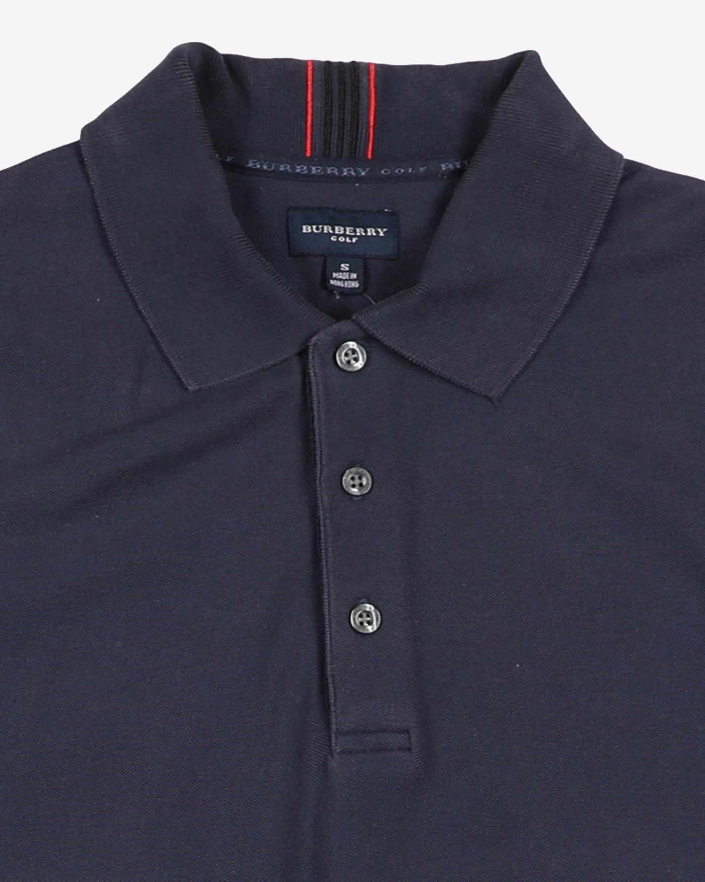 burberry golf blue polo t-shirt - s/m – Rokit