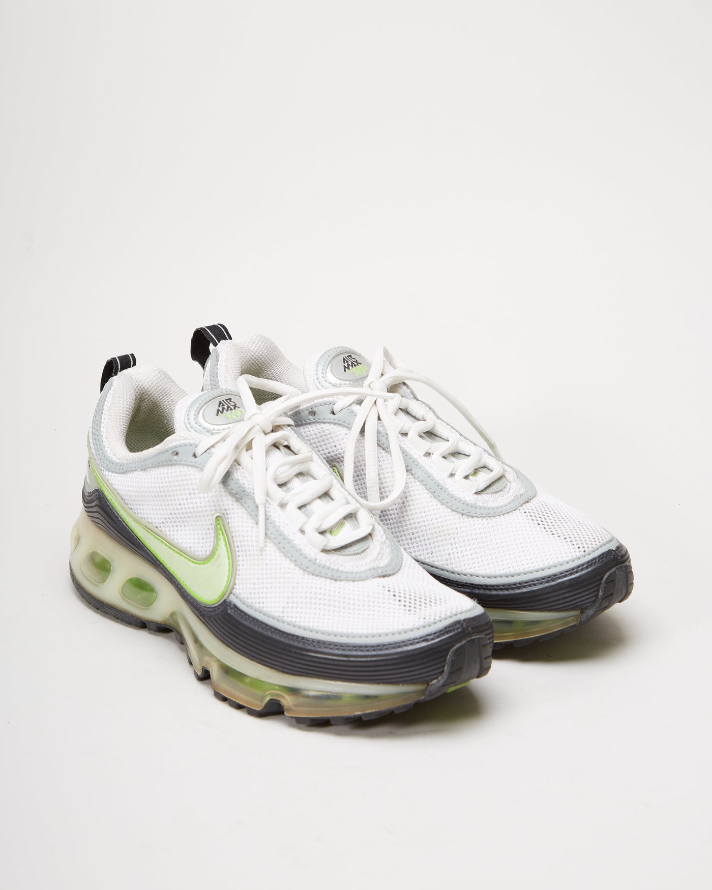 2006 Nike air max 360 vert / blanc / noir chaussures - uk 4.5 – Rokit
